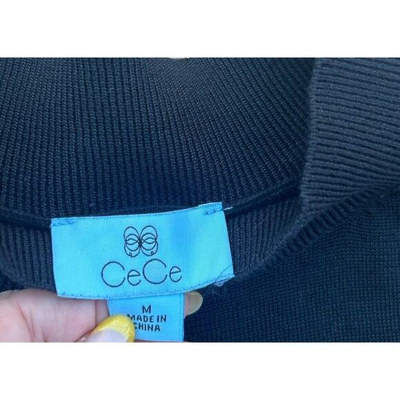 Cece Ruffled Puff Sleeve Dress Womens Size Medium LS - Picture 2 of 3